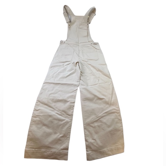 UpWest Cream Denim Overalls N235 - Picture 4 of 10